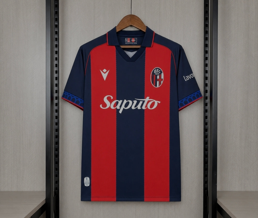 Camisa Bologna Home 26/27 - Macron Torcedor Masculina
