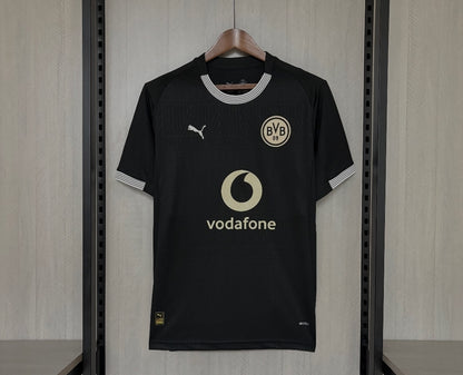 Camisa Borussia Dortmund Preta 26/27 - Puma Torcedor Masculina